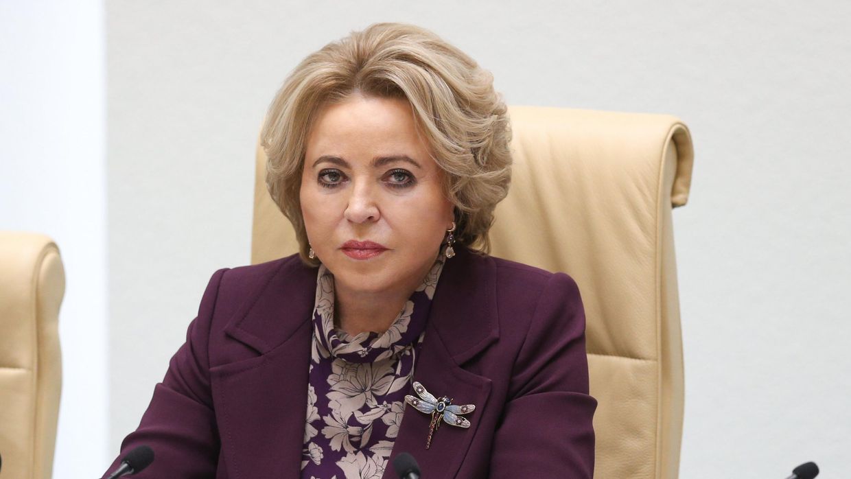 Заседание Совета Федерации РФ