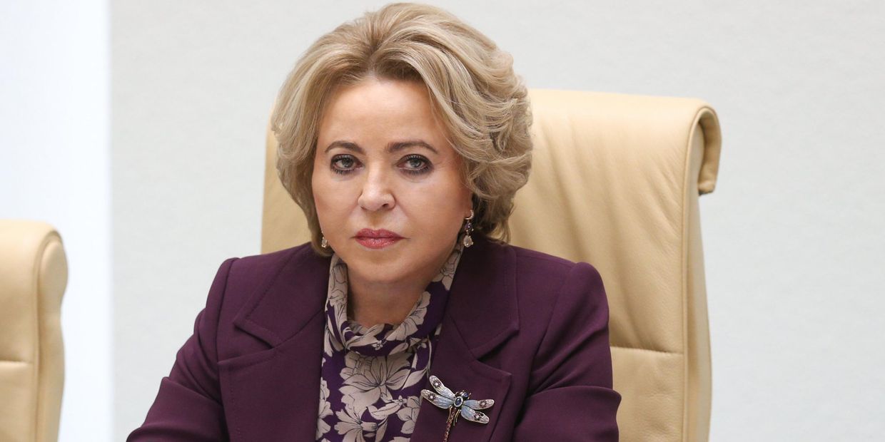 Заседание Совета Федерации РФ