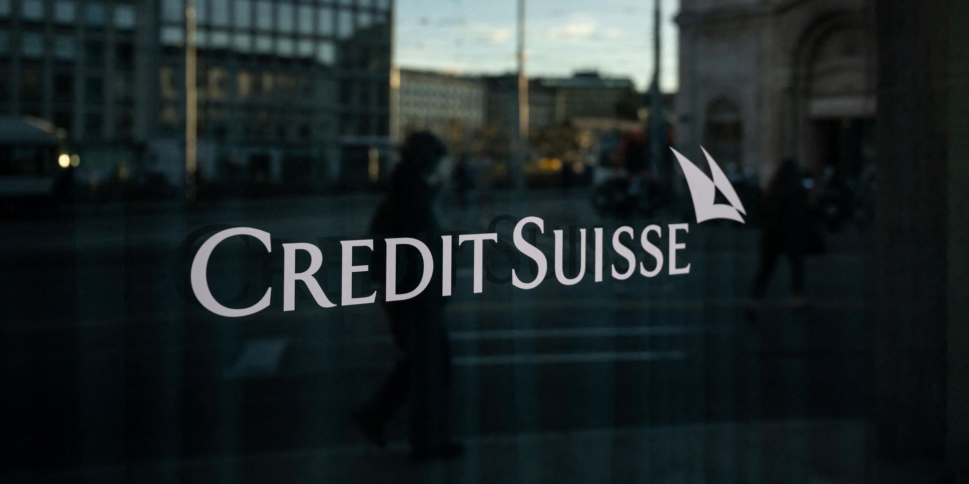 Логотип банка Credit Suisse в Женеве - ИноСМИ, 1920, 23.03.2023
