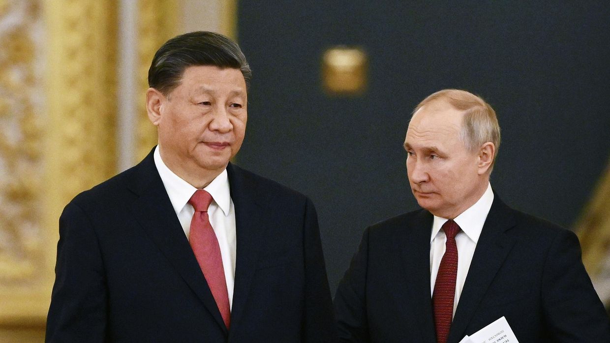 Встреча президента РФ В. Путина и председателя КНР Си Цзиньпина Встреча президента РФ В. Путина и председателя КНР Си Цзиньпина