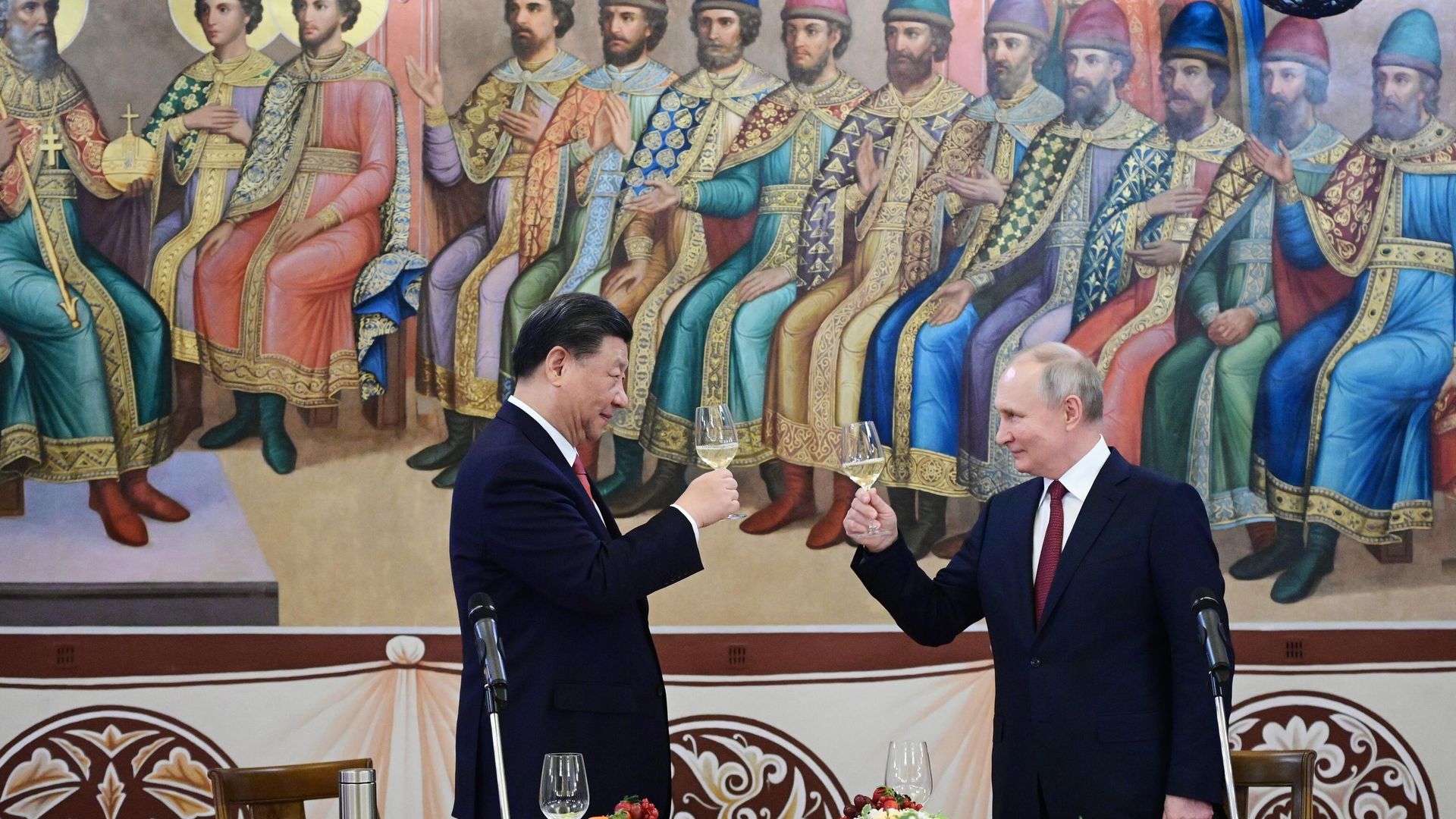 Встреча президента РФ В. Путина и председателя КНР Си Цзиньпина - ИноСМИ, 1920, 07.05.2025