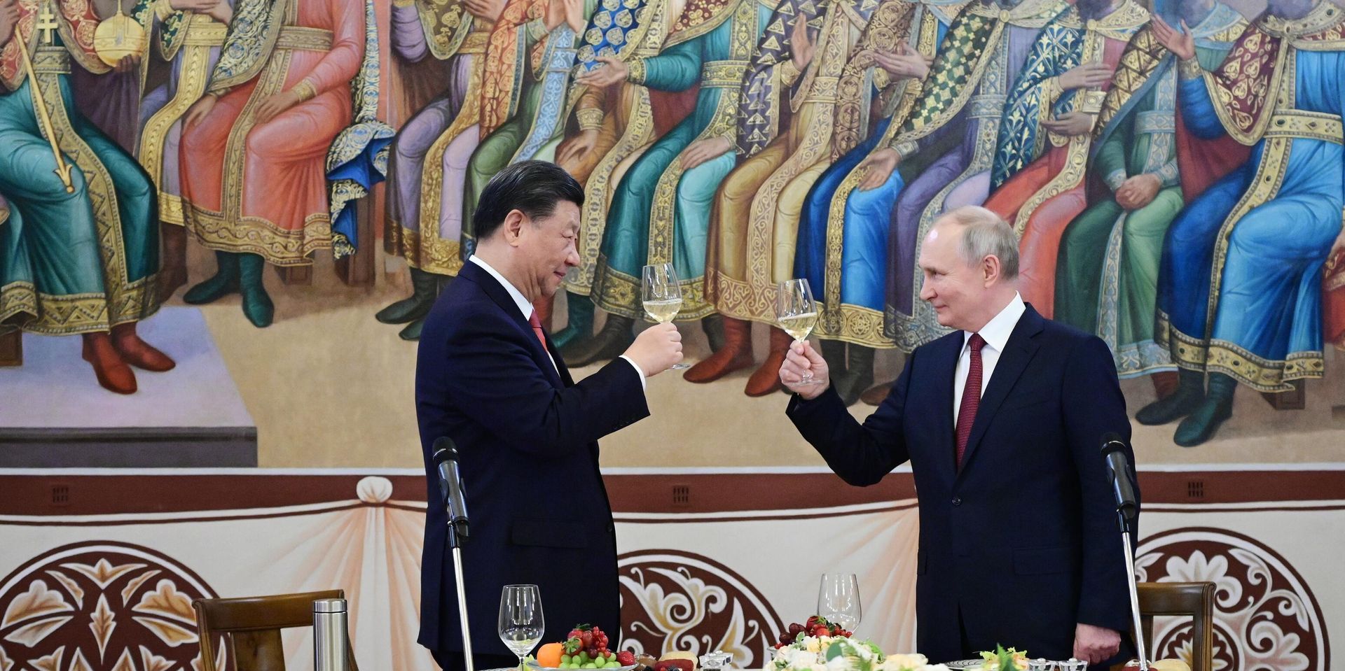 Встреча президента РФ В. Путина и председателя КНР Си Цзиньпина - ИноСМИ, 1920, 07.05.2025