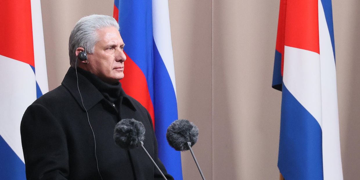 Президенты России и Кубы В. Путин и М. Диас-Канель приняли участие в открытии памятника Фиделю Кастро