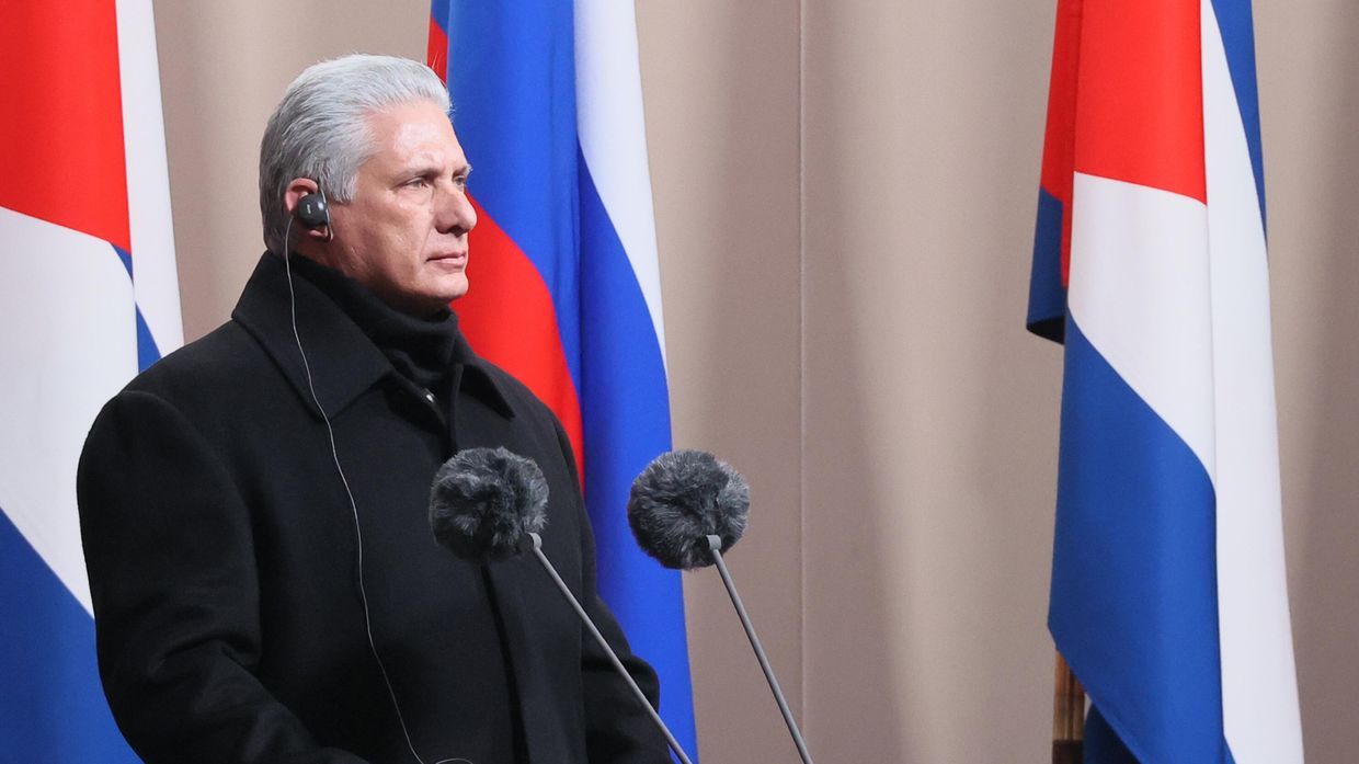 Президенты России и Кубы В. Путин и М. Диас-Канель приняли участие в открытии памятника Фиделю Кастро