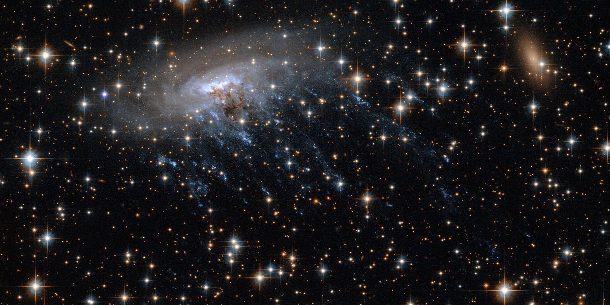 Галактика медуза, получившая название ESO 137-001