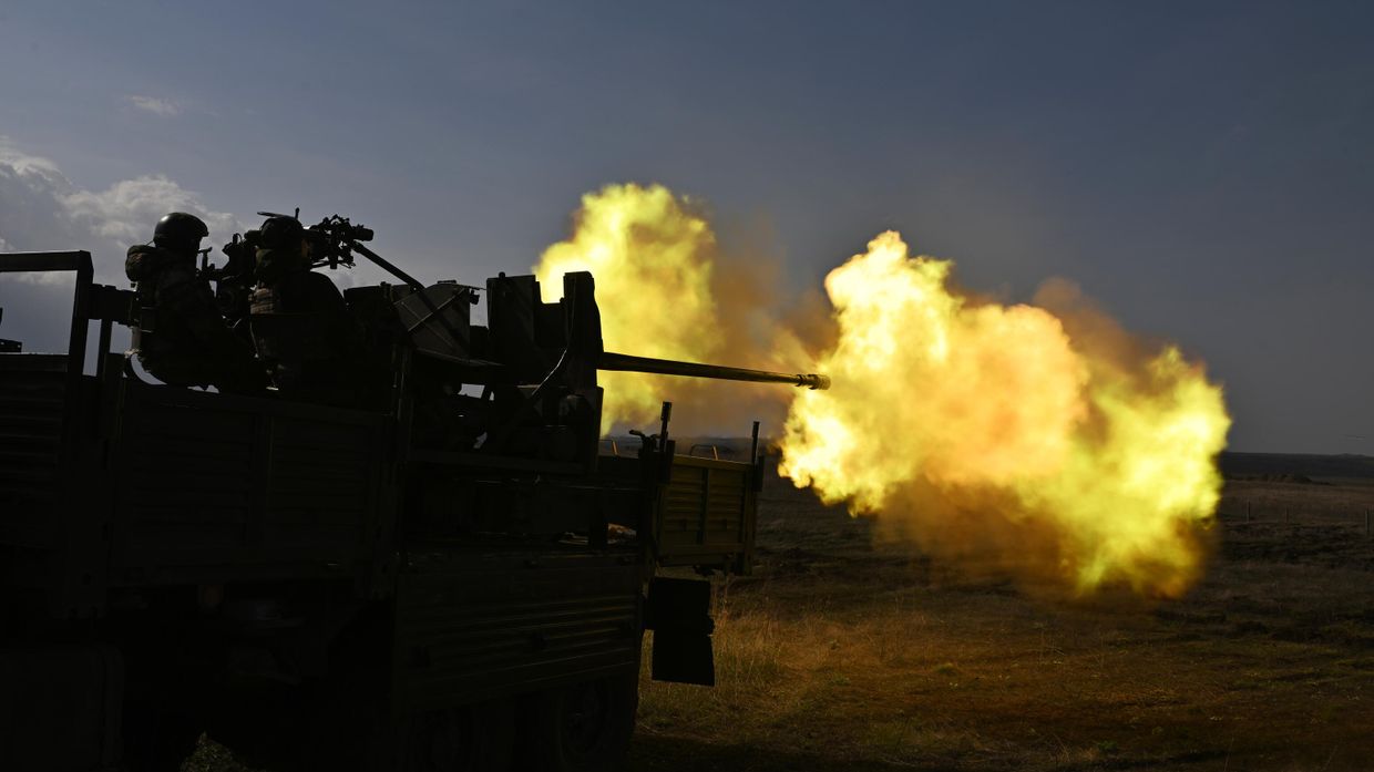 Боевая подготовка подразделений ВДВ на полигоне в зоне СВО