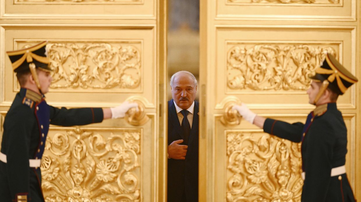 Заседание Высшего госсовета Союзного государства с участием В. Путина и А. Лукашенко