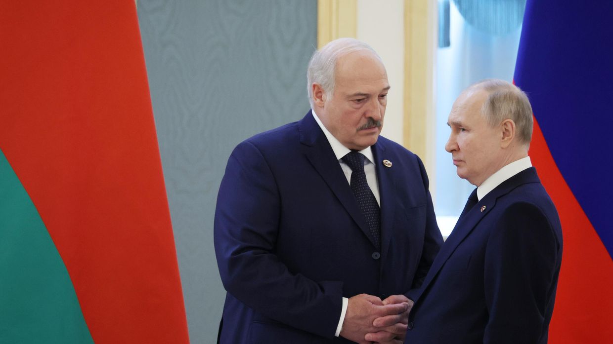 Заседание Высшего госсовета Союзного государства с участием В. Путина и А. Лукашенко