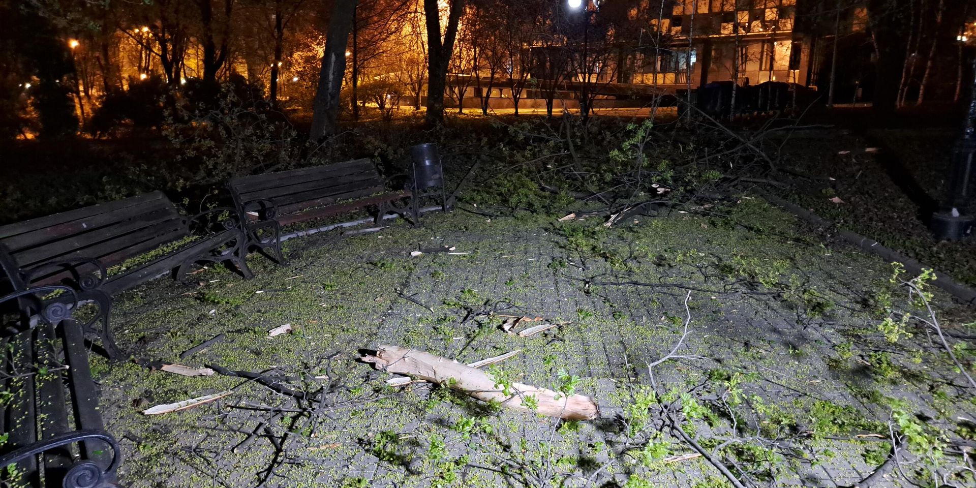Центр Донецка подвергся обстрелу со стороны ВСУ  в пасхальную ночь - ИноСМИ, 1920, 16.04.2023