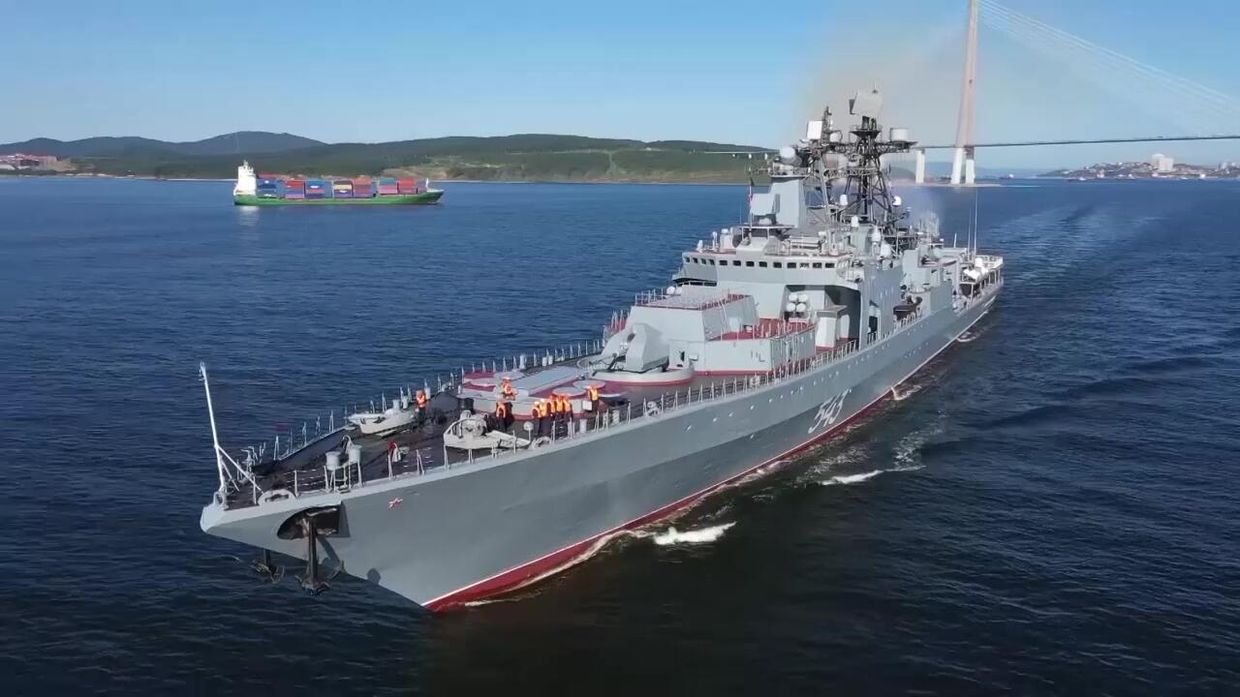 Большой противолодочный корабль Маршал Шапошников 