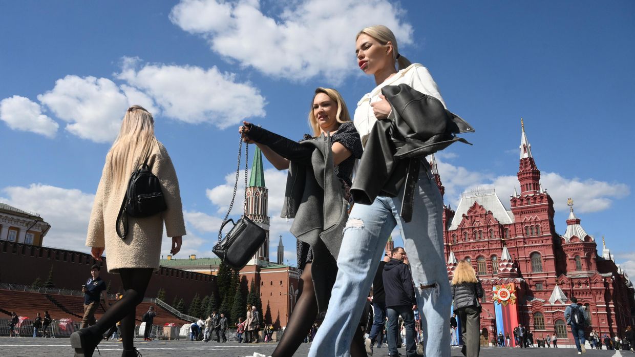 Теплая погода в Москве