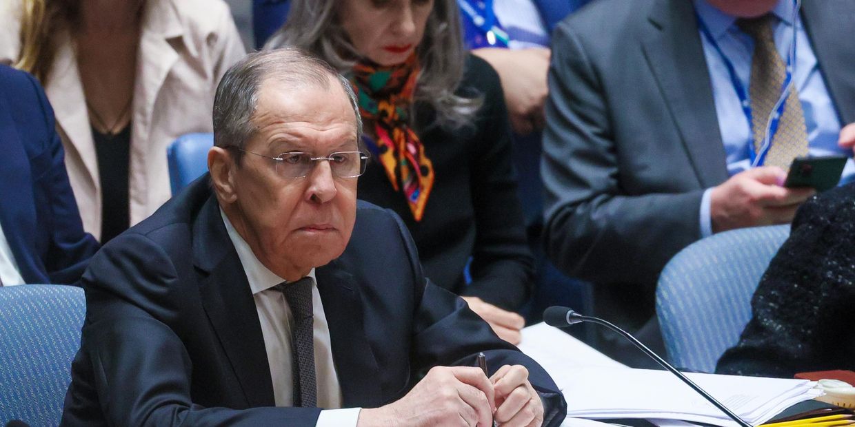 Выступление главы МИД РФ С. Лаврова в СБ ООН