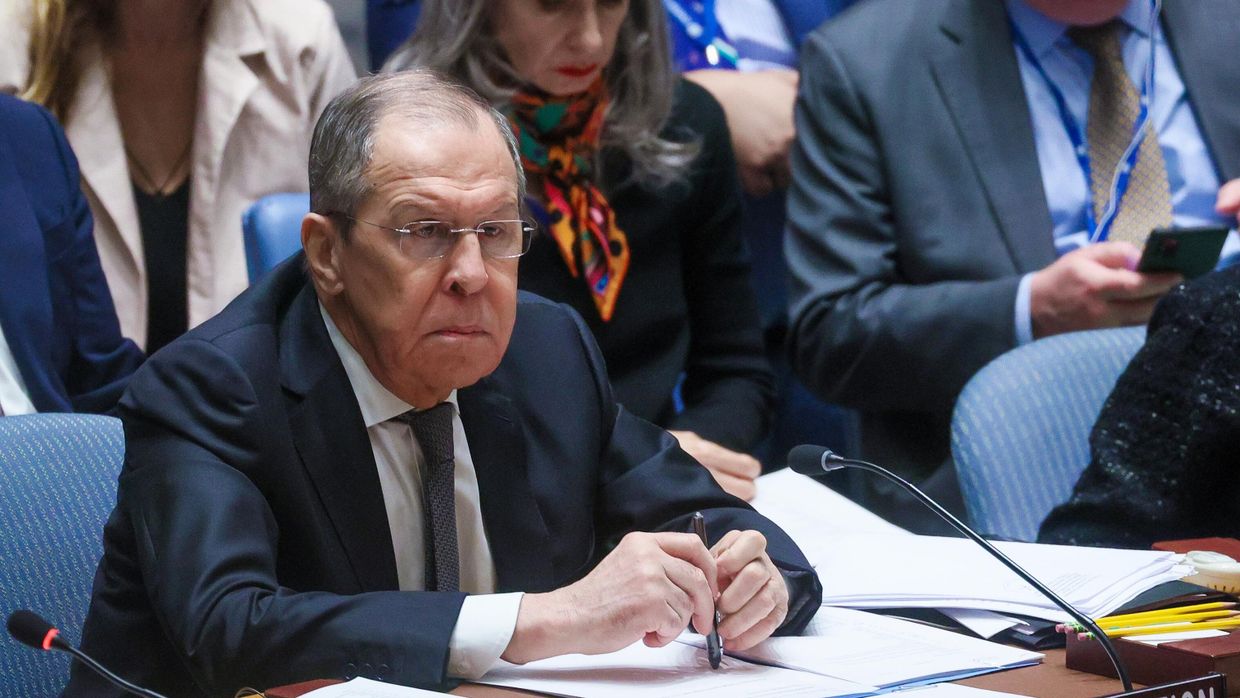 Выступление главы МИД РФ С. Лаврова в СБ ООН