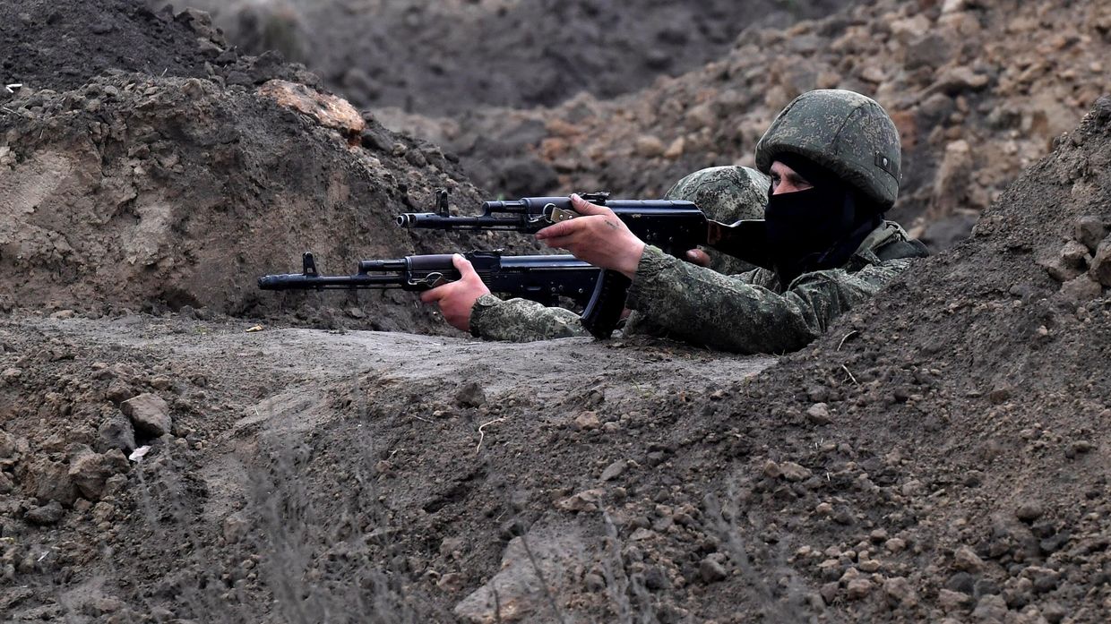 Позиции мобилизованных из Калужской области в Южном секторе СВО