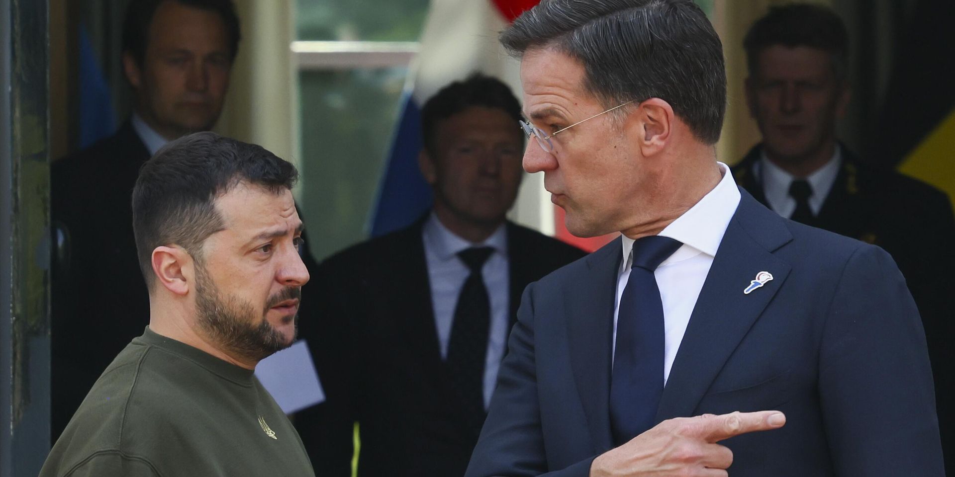 Президент Украины Зеленский и Марк Рютте, премьер-министр, Нидерланды - ИноСМИ, 1920, 04.05.2023