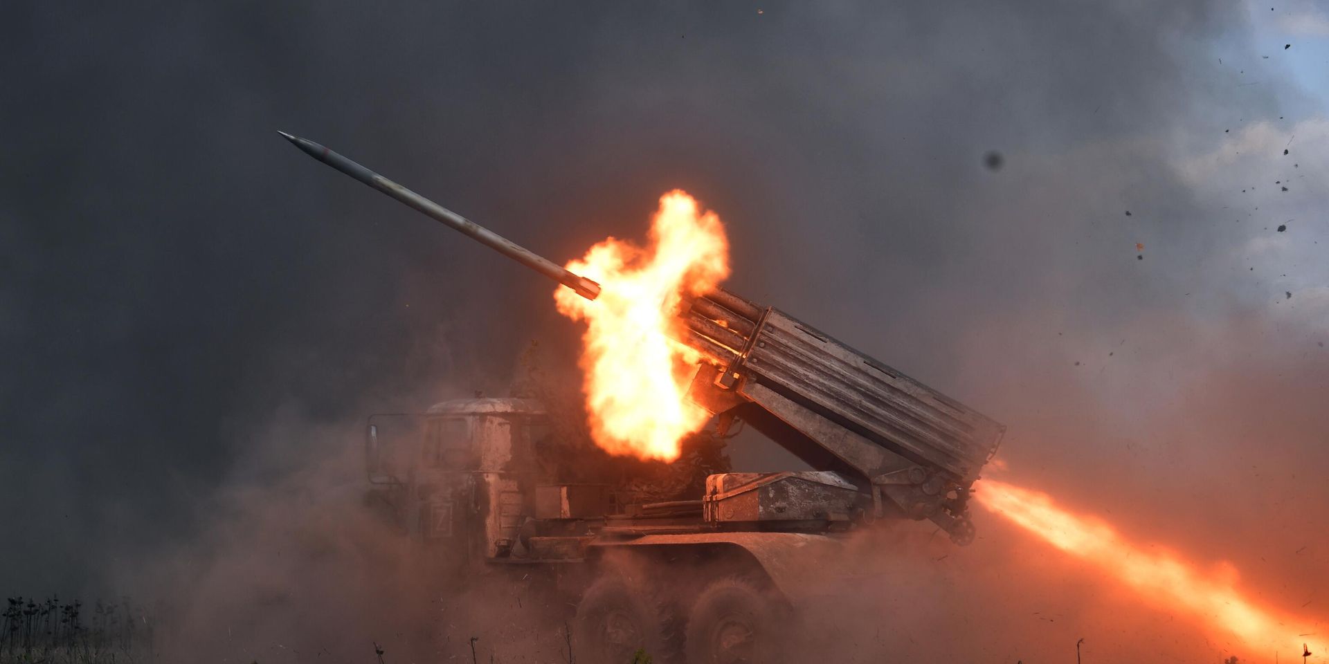 Боевая работа расчетов РСЗО Торнадо-Г 1-й гвардейской танковой армии ЗВО в ЛНР - ИноСМИ, 1920, 30.05.2023