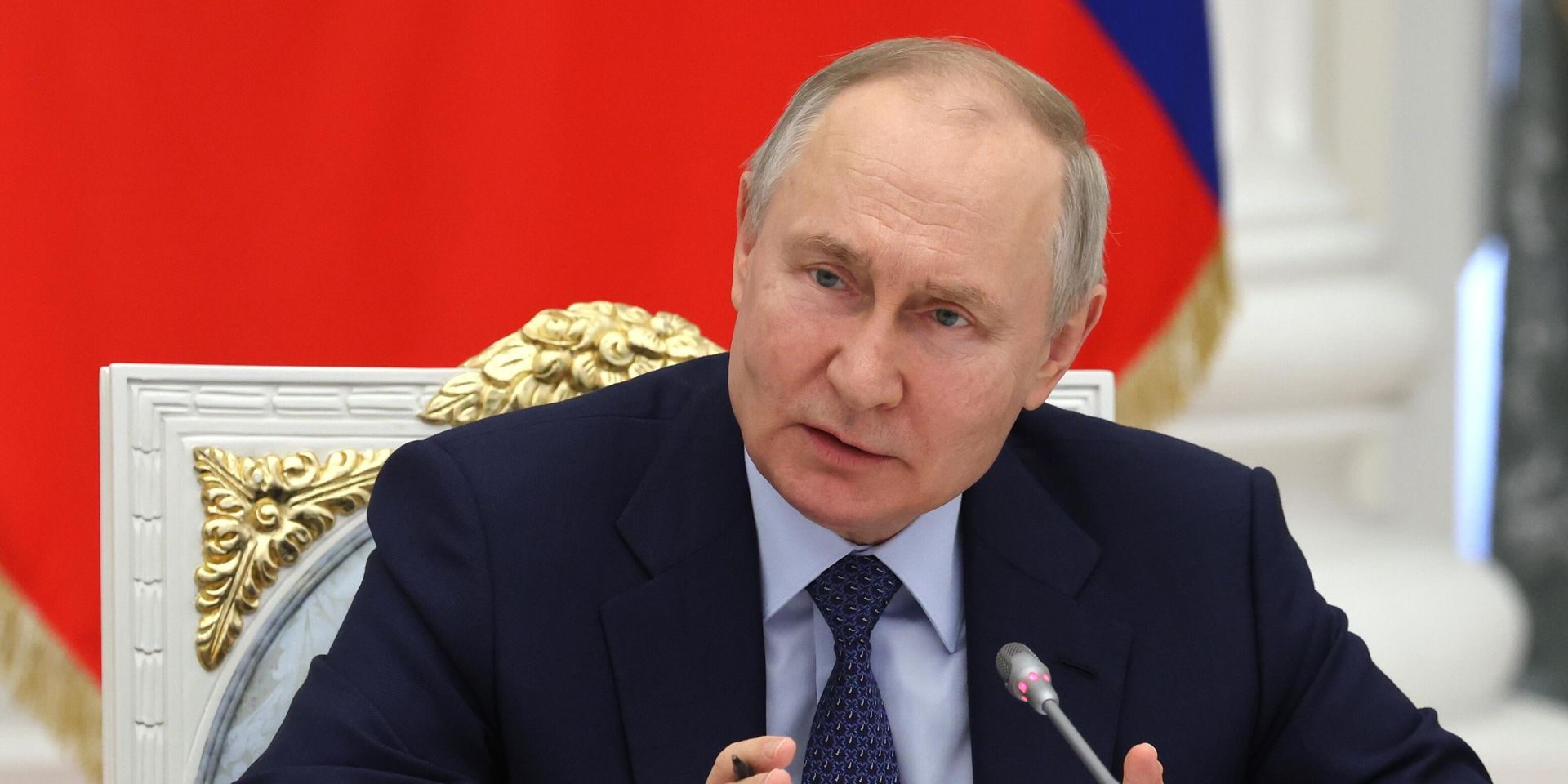 Встреча президента РФ В. Путина с представителями Деловой России - ИноСМИ, 1920, 10.06.2023