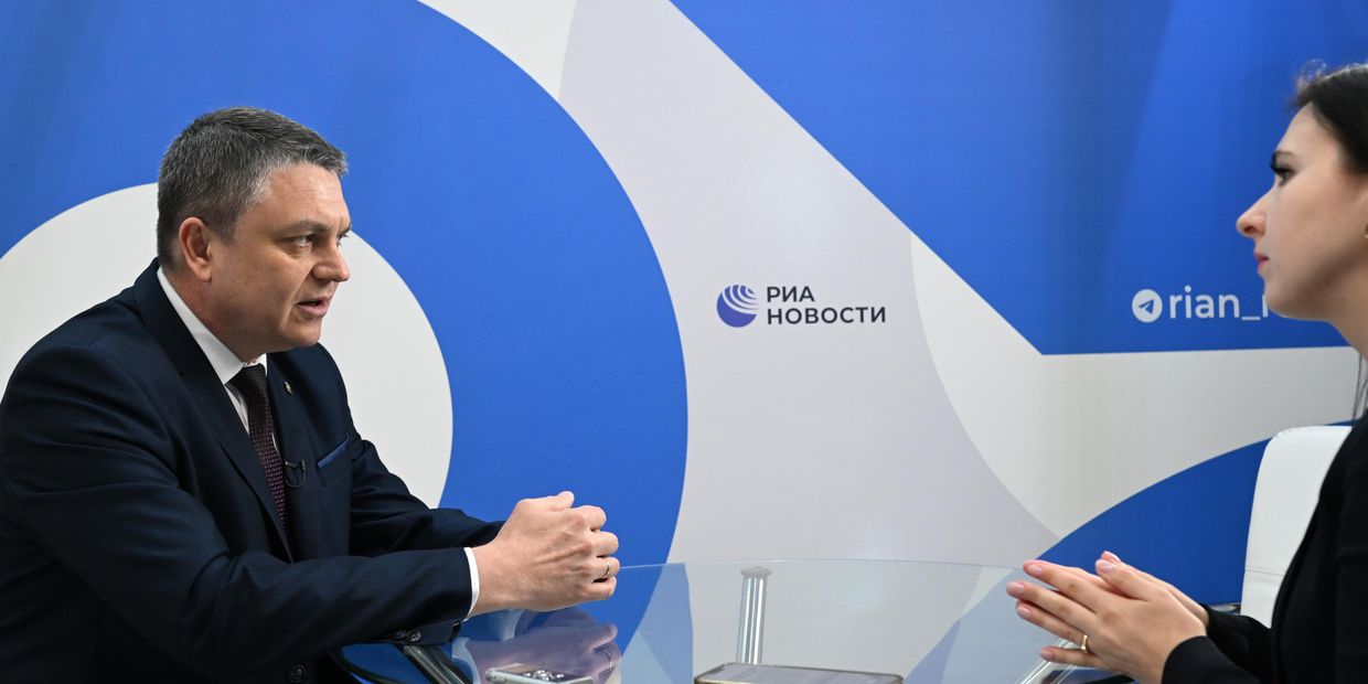 ПМЭФ-2023. Стенд РИА Новости