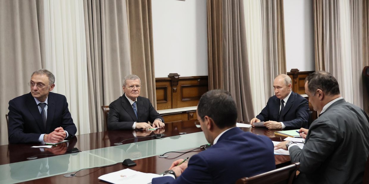 Рабочая поездка президента РФ В. Путина в Дагестан