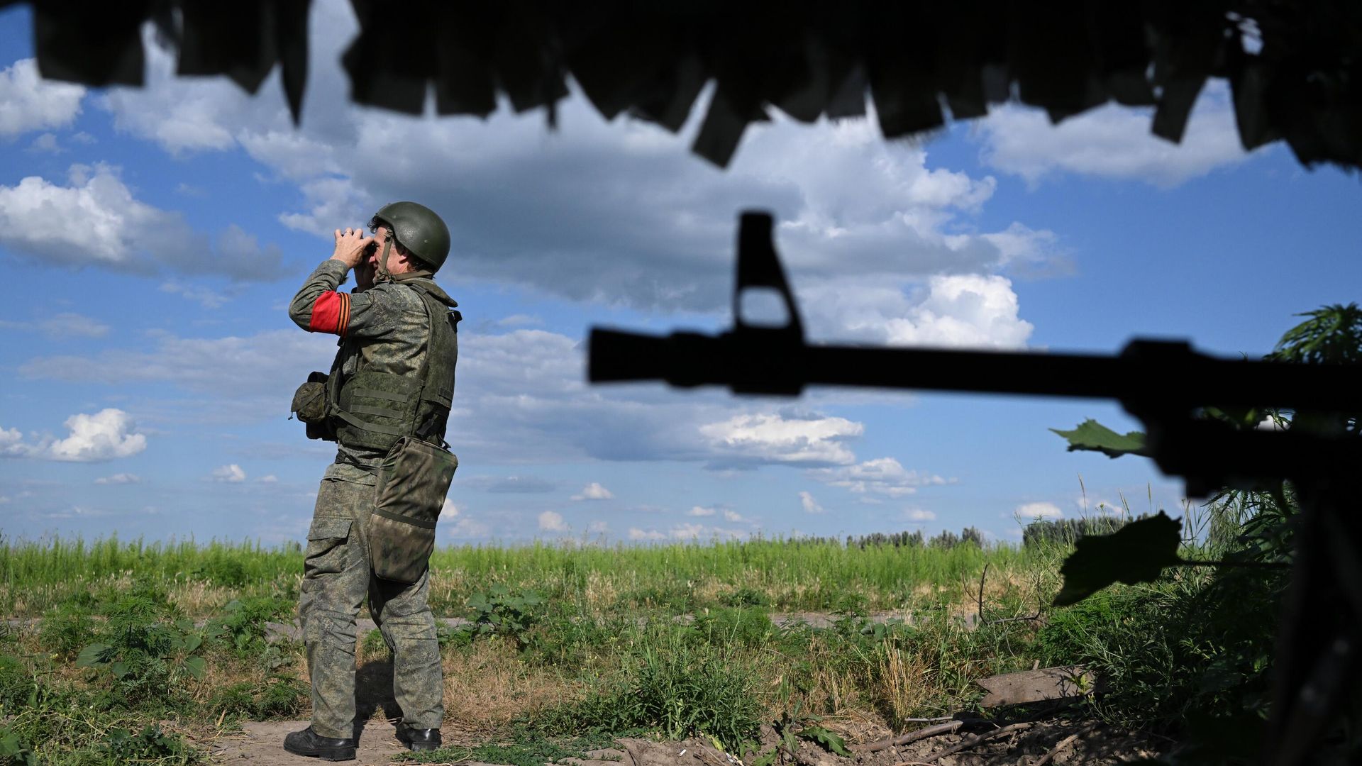 Боевые позиции добровольческого отряда Барс-10 - ИноСМИ, 1920, 14.09.2023
