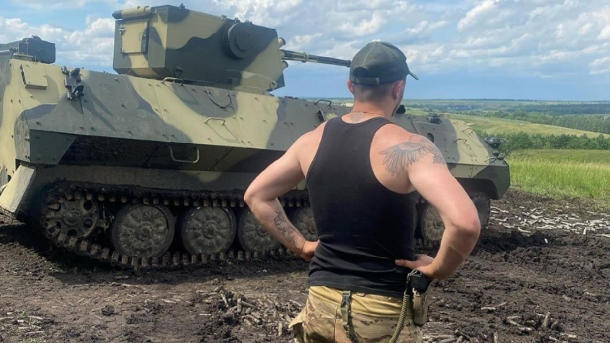 Украинская БМП МТ-ЛБ-БМ-7