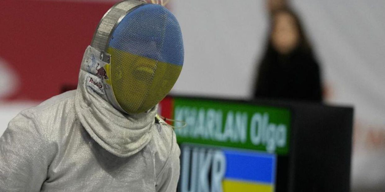 Украинская фехтовальщица Ольга Харлан