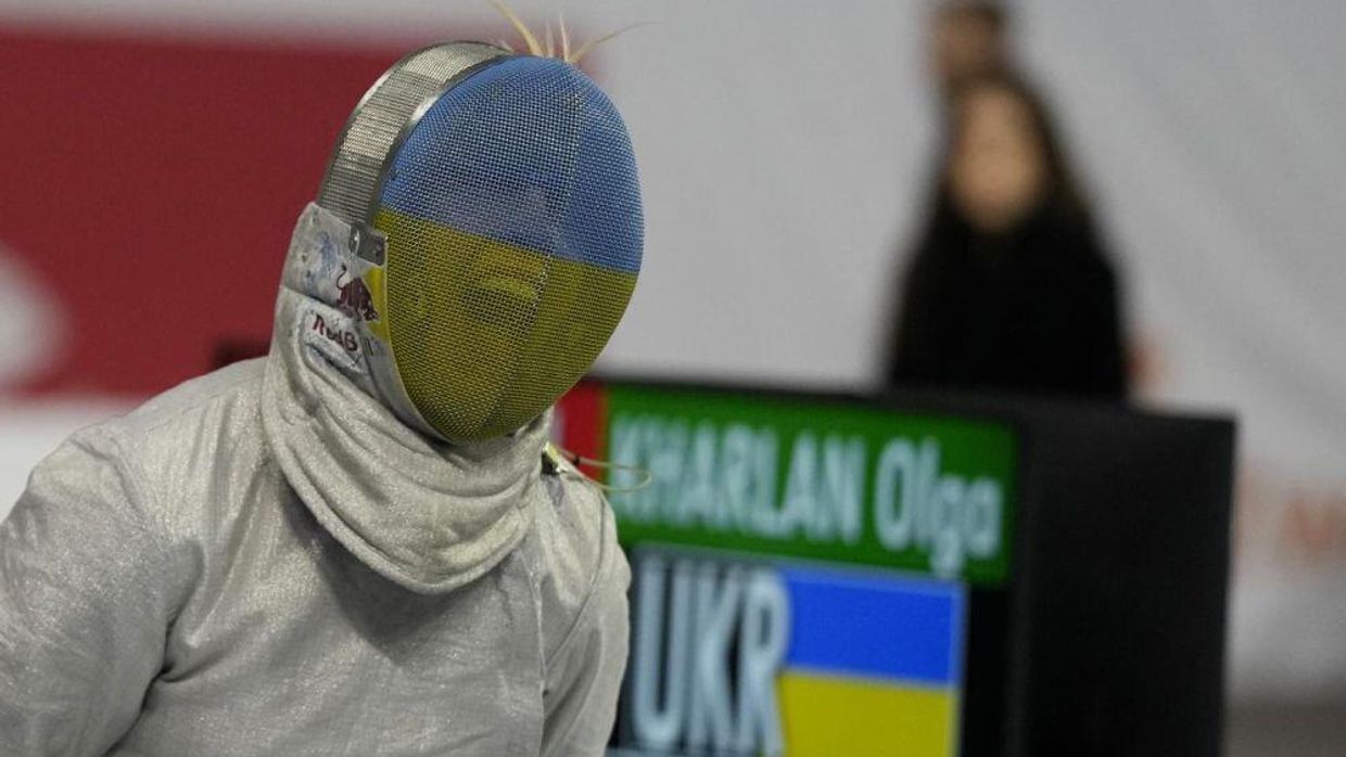 Украинская фехтовальщица Ольга Харлан