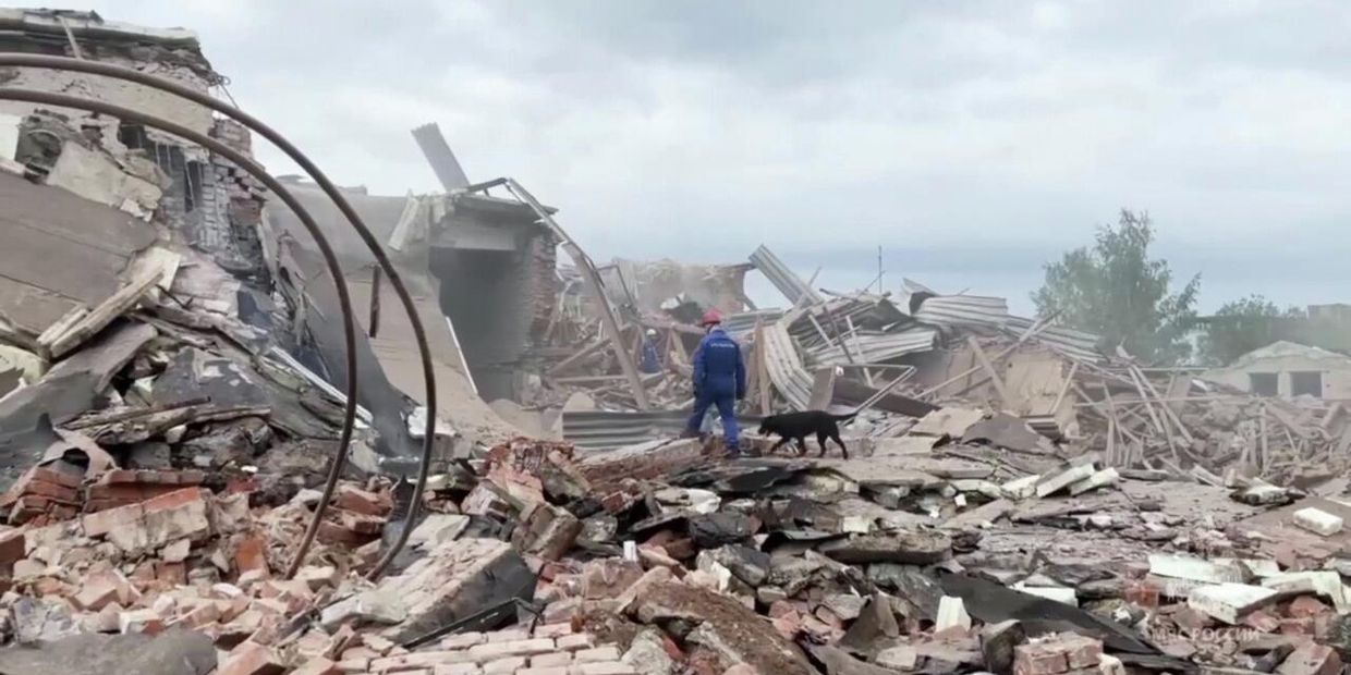 Взрыв на территории Загорского оптико-механического завода в Сергиевом Посаде