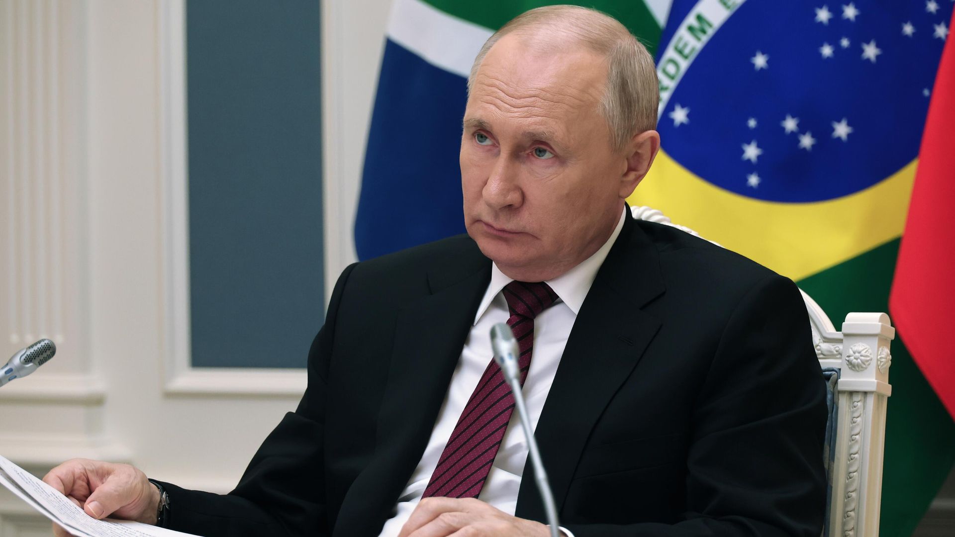 Президент РФ В. Путин принял участие в неформальной встрече лидеров стран БРИКС - ИноСМИ, 1920, 23.08.2023