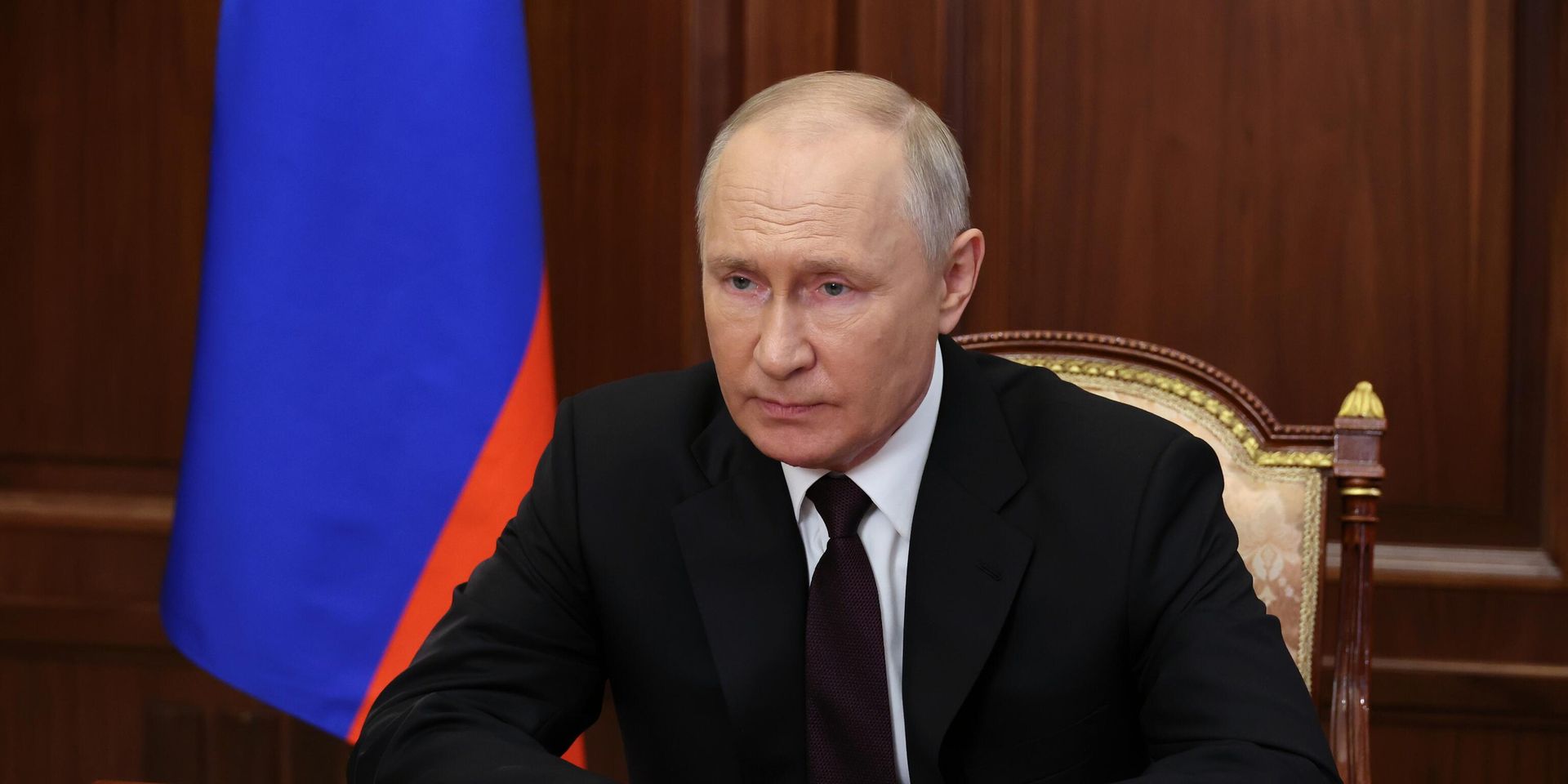 Видеообращение президента РФ В. Путина к участникам Делового форума БРИКС - ИноСМИ, 1920, 23.08.2023