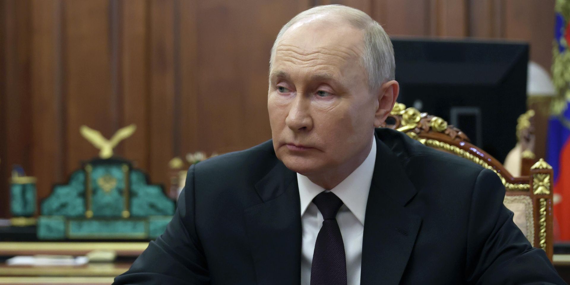 Президент РФ В. Путин встретился с главой Верховного суда РФ В. Лебедевым - ИноСМИ, 1920, 29.08.2023