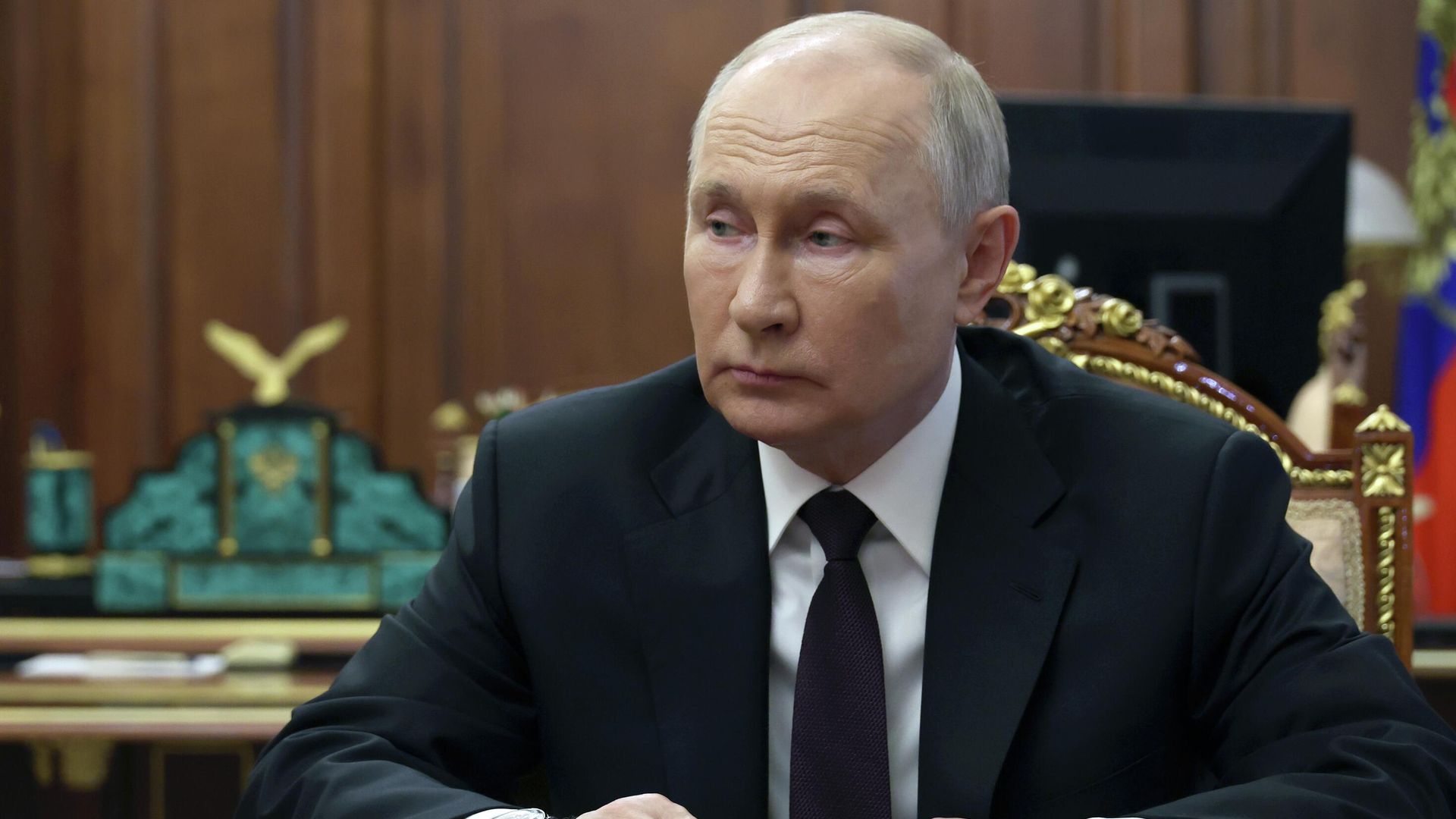 Президент РФ В. Путин встретился с главой Верховного суда РФ В. Лебедевым - ИноСМИ, 1920, 29.08.2023
