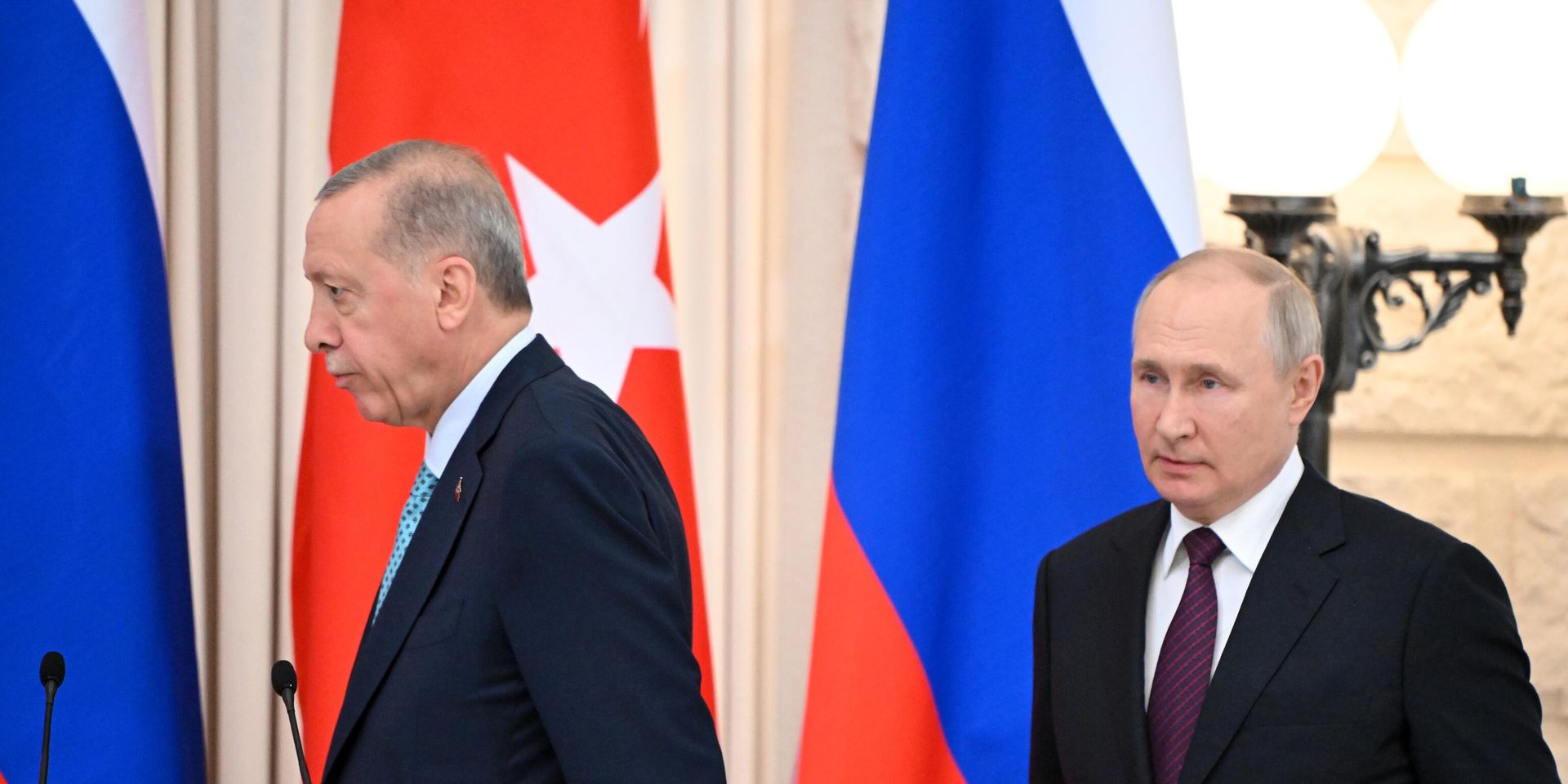 Президент РФ В. Путин провел переговоры с президентом Турции Р. Т. Эрдоганом - ИноСМИ, 1920, 30.01.2025