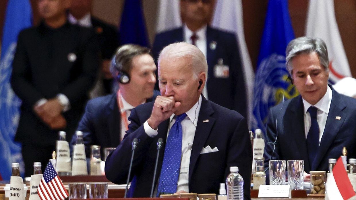 Президент США Джо Байден на саммите G20 в Нью-Дели, Индия
