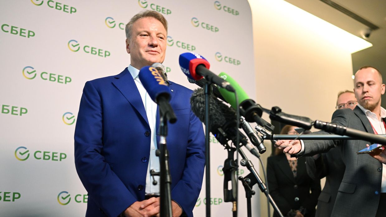 ПМЭФ-2023. Деловой завтрак Сбера. Герман Греф, Президент, Председатель Правления, ПАО Сбербанк