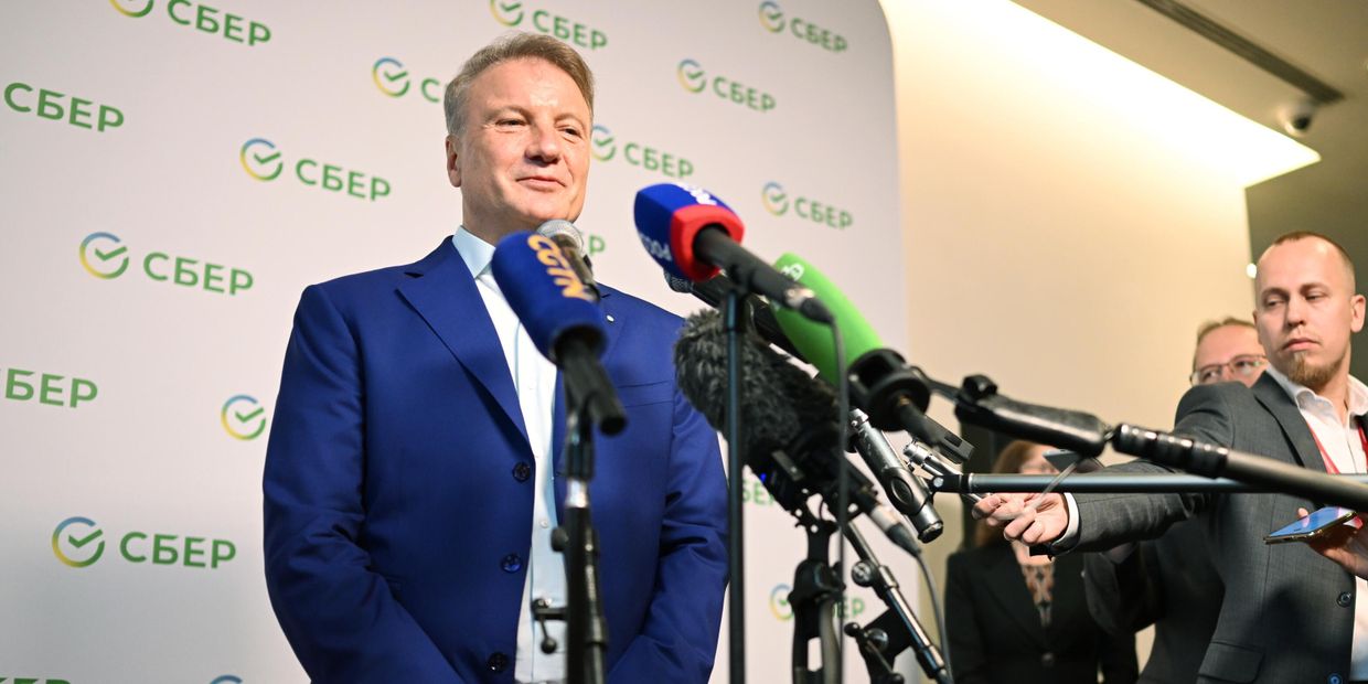 ПМЭФ-2023. Деловой завтрак Сбера. Герман Греф, Президент, Председатель Правления, ПАО Сбербанк