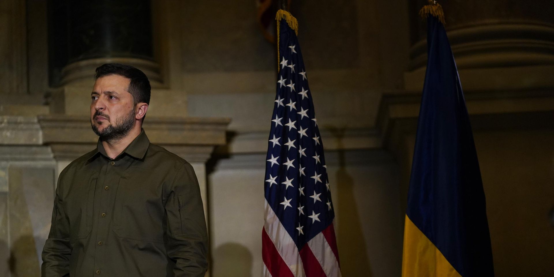 Президент Украины Владимир Зеленский во время визита в Вашингтон, США - ИноСМИ, 1920, 26.09.2023
