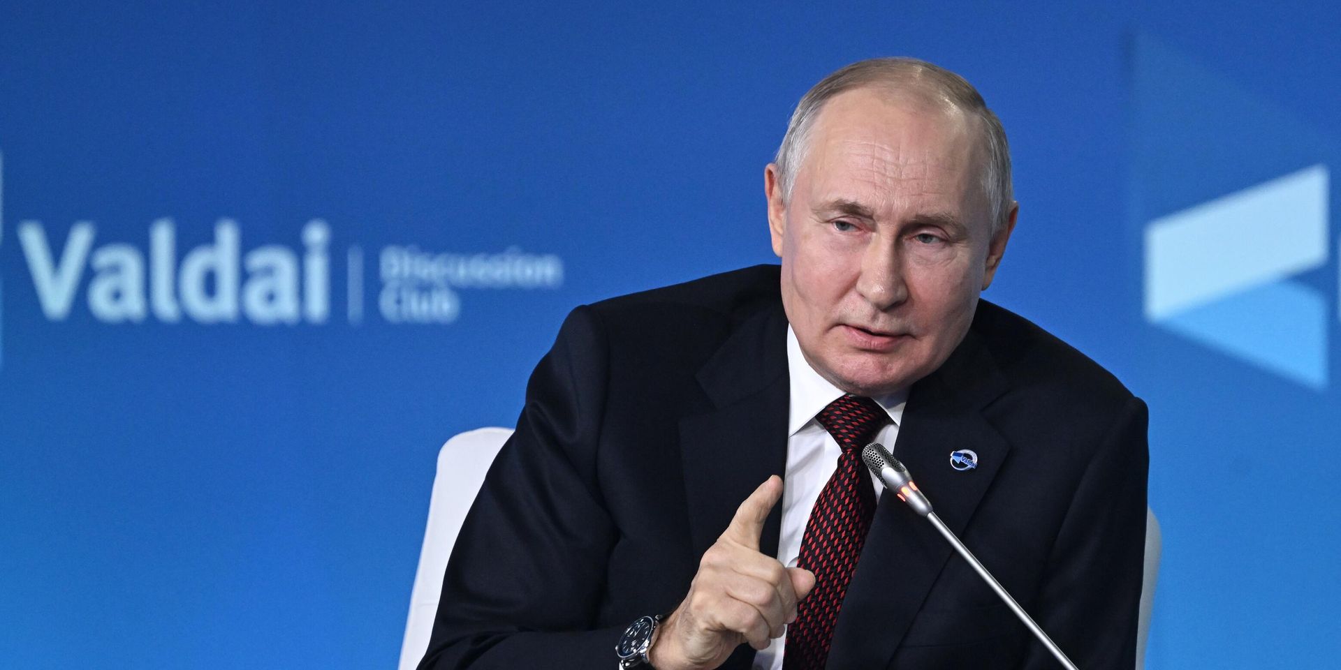 Президент РФ В. Путин принял участие в работе дискуссионного клуба Валдай - ИноСМИ, 1920, 05.10.2023