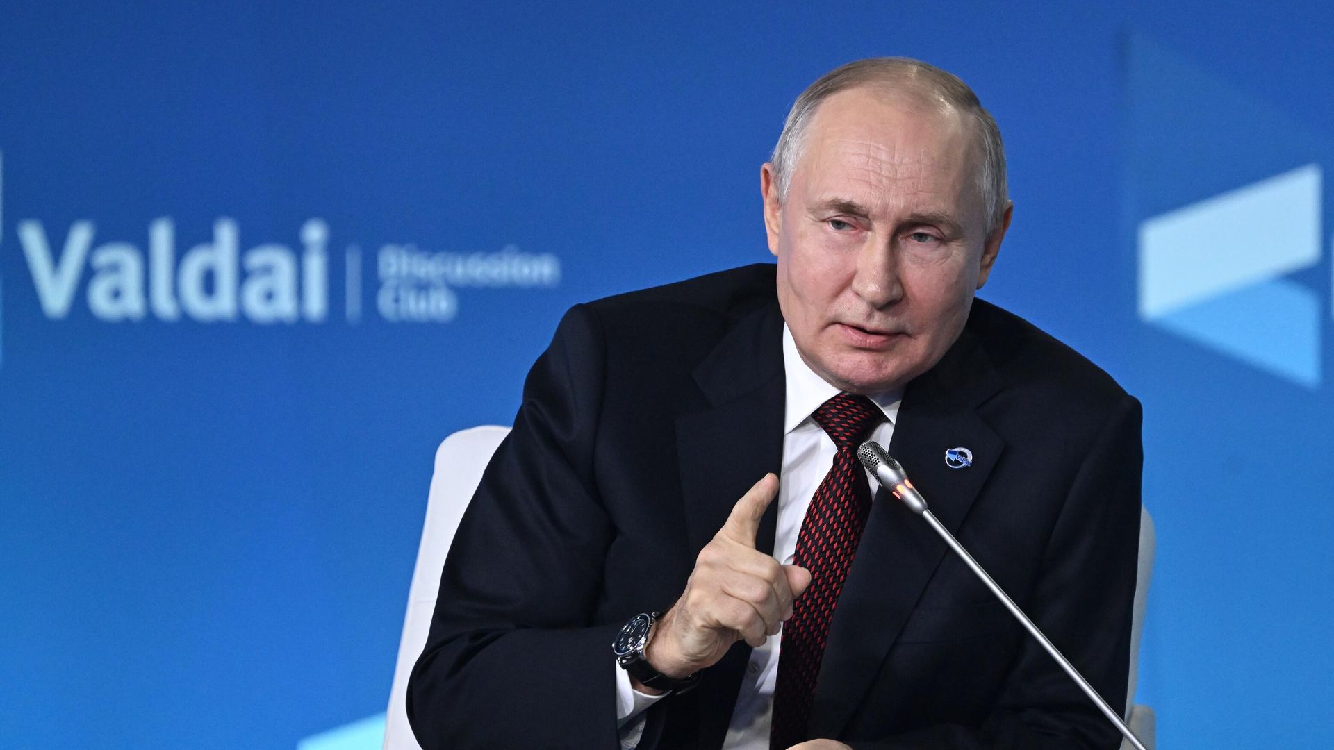 Президент РФ В. Путин принял участие в работе дискуссионного клуба Валдай - ИноСМИ, 1920, 06.10.2023
