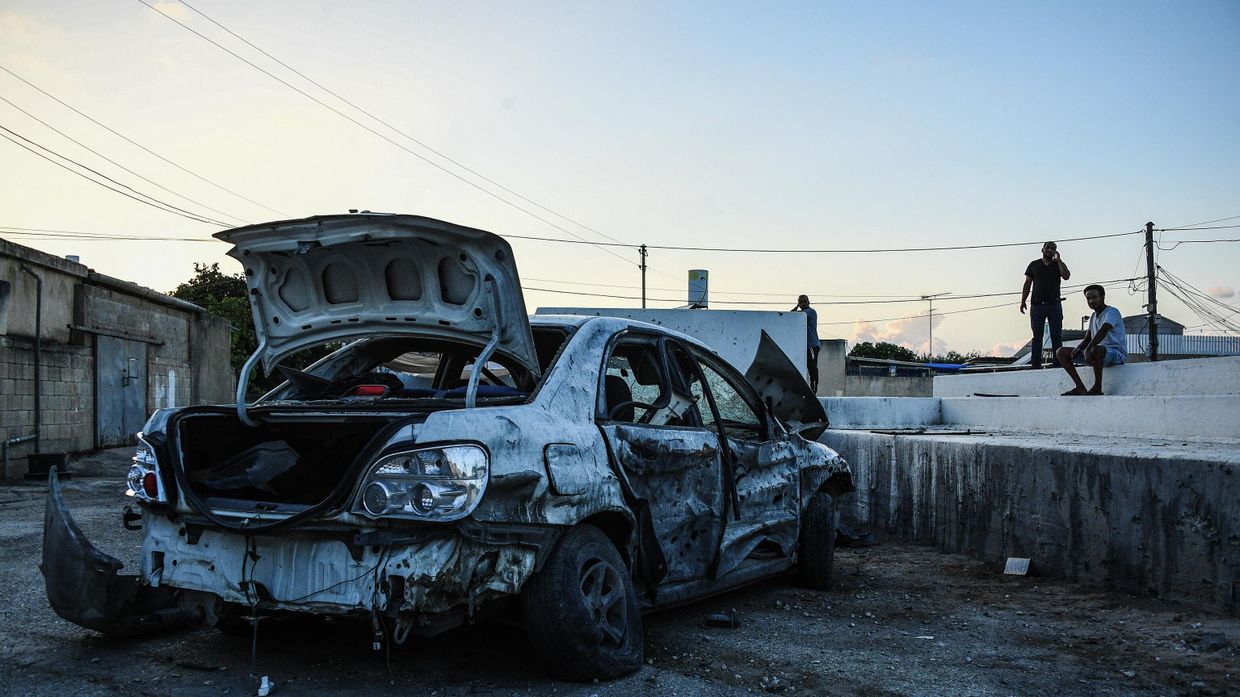Обстановка в израильском городе Ашкелон