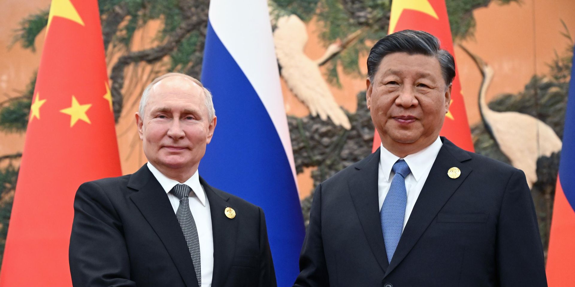 Визит президента РФ В. Путина в Китай для участия в мероприятиях третьего Международного форума Один пояс, один путь. День второй - ИноСМИ, 1920, 17.12.2023