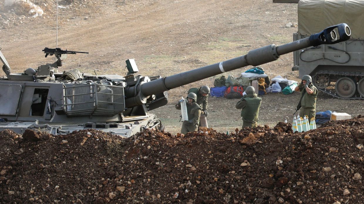 Израильские войска на севере Израиля. 9 октября 2023 года