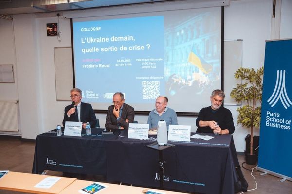 Конференция Будущее Украины, как выйти из кризиса? в Париже. 24 октября 2023 года