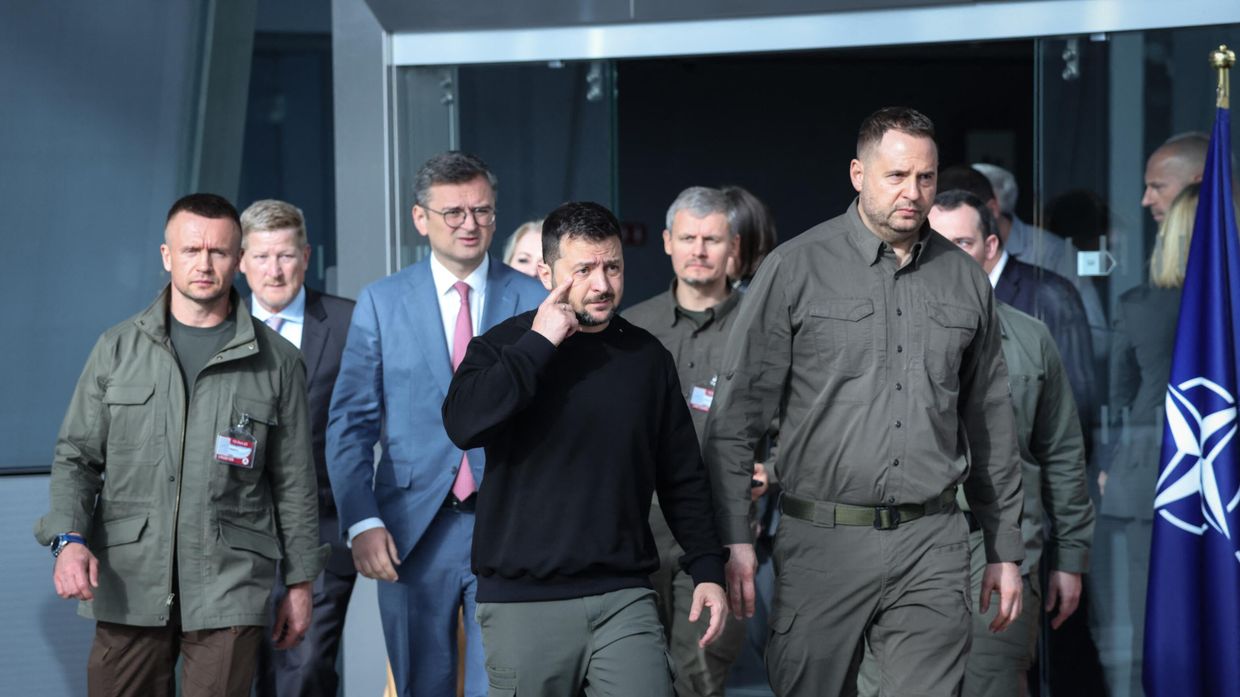 Президент Украины Владимир Зеленский в Брюсселе. 11 октября 2023