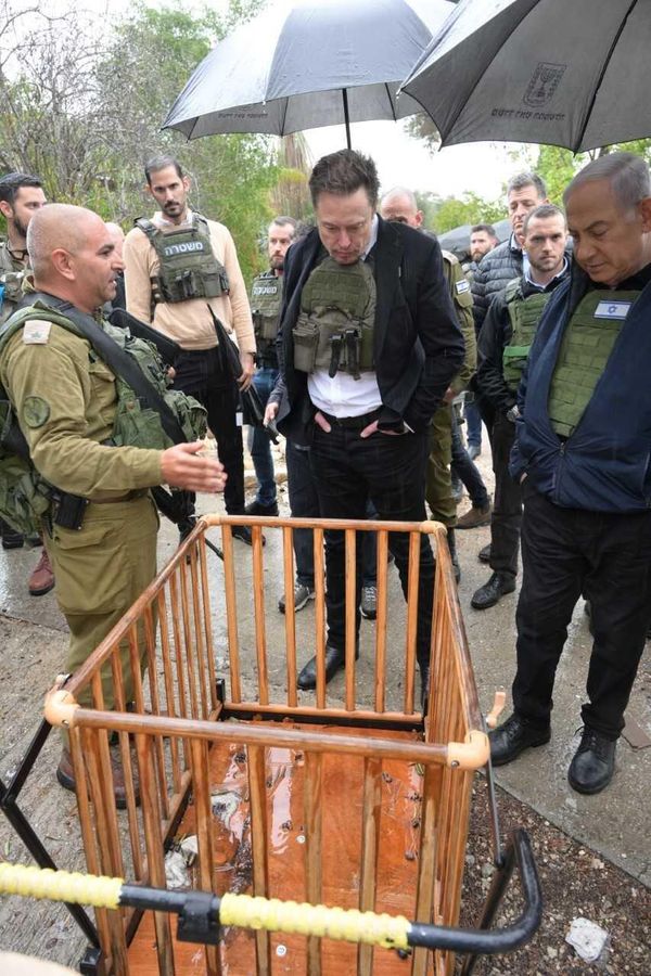 Илон Маск посетил Тель-Авив