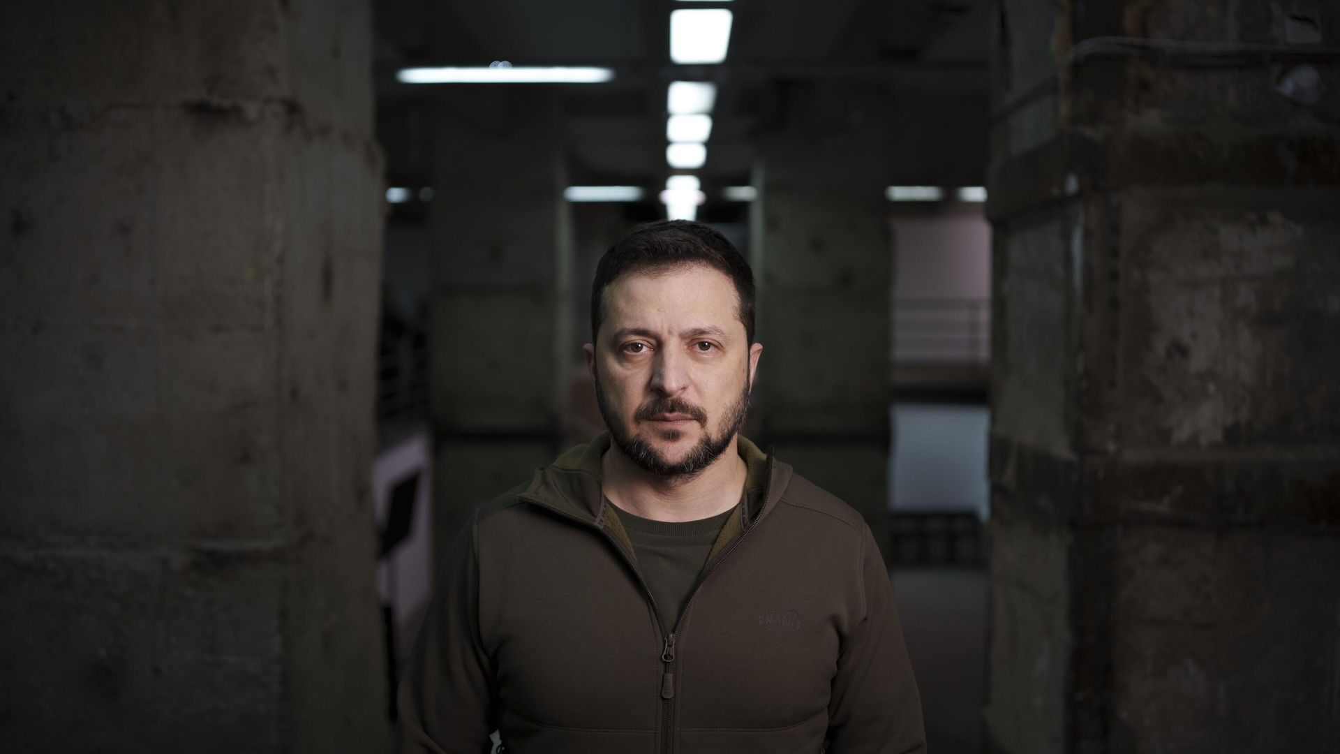 Президент Украины Владимир Зеленский в Харькове, Украина, четверг, 30 ноября 2023 года.  - ИноСМИ, 1920, 01.12.2023