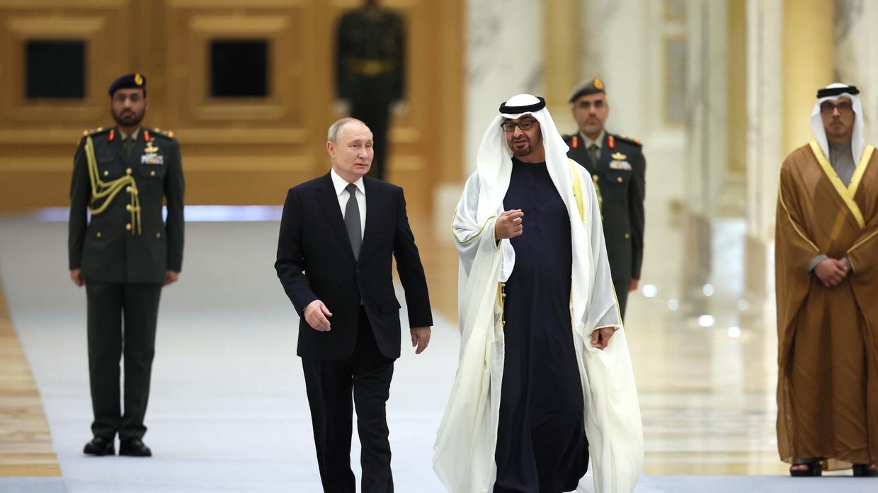 Визит президента РФ В. Путина в ОАЭ