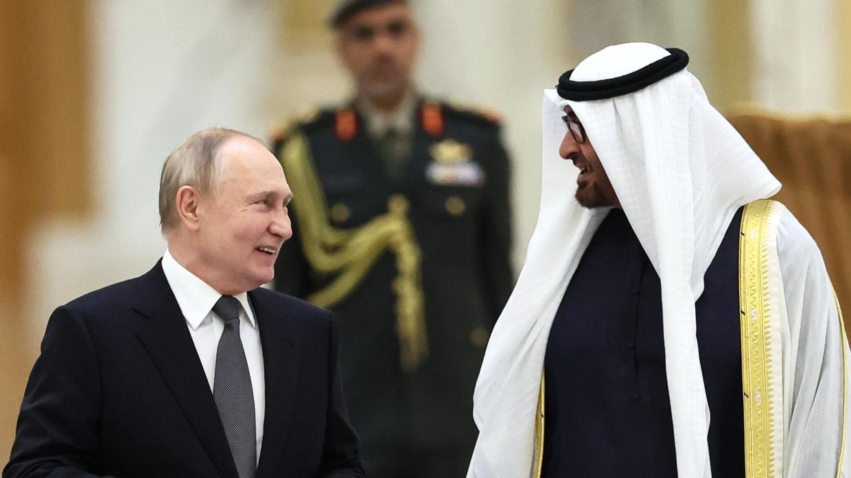 Визит президента РФ В. Путина в ОАЭ