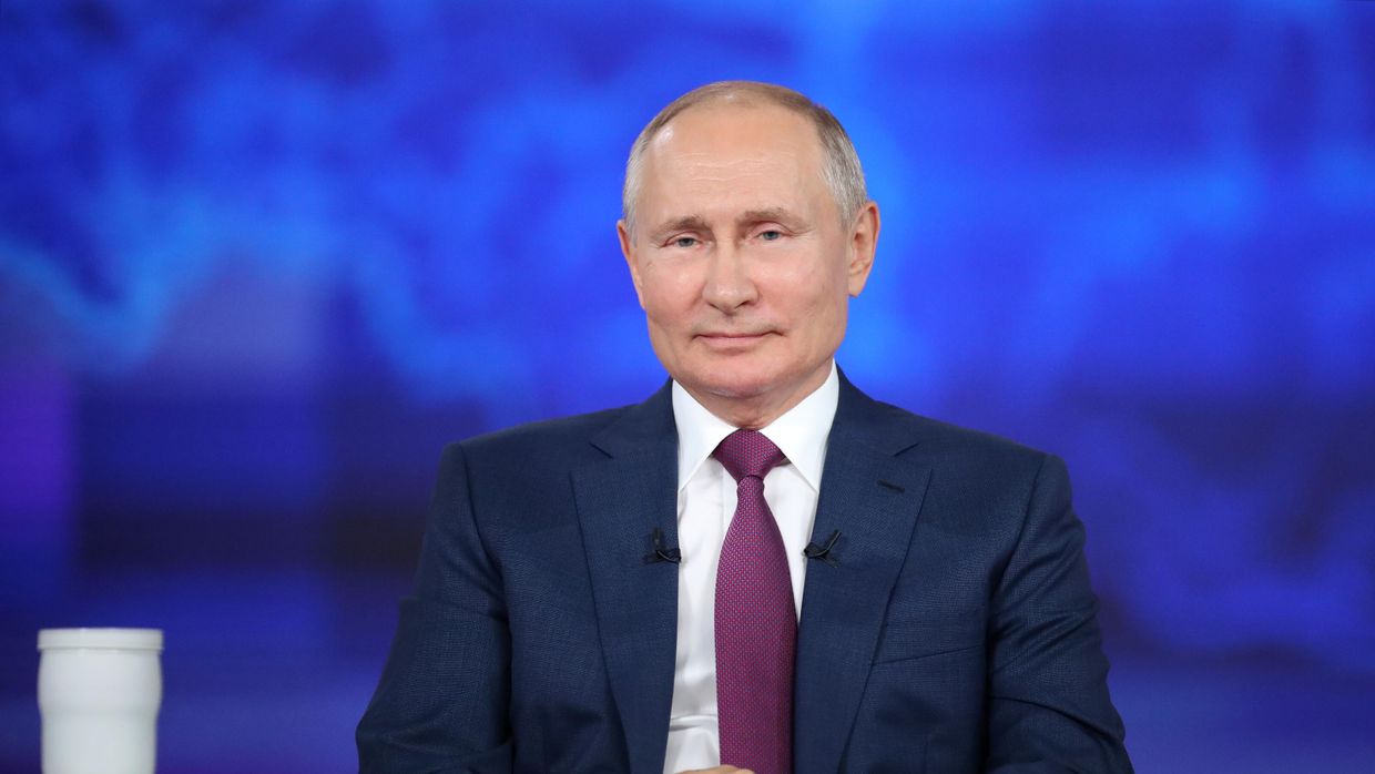 Прямая линия с президентом РФ Владимиром Путиным