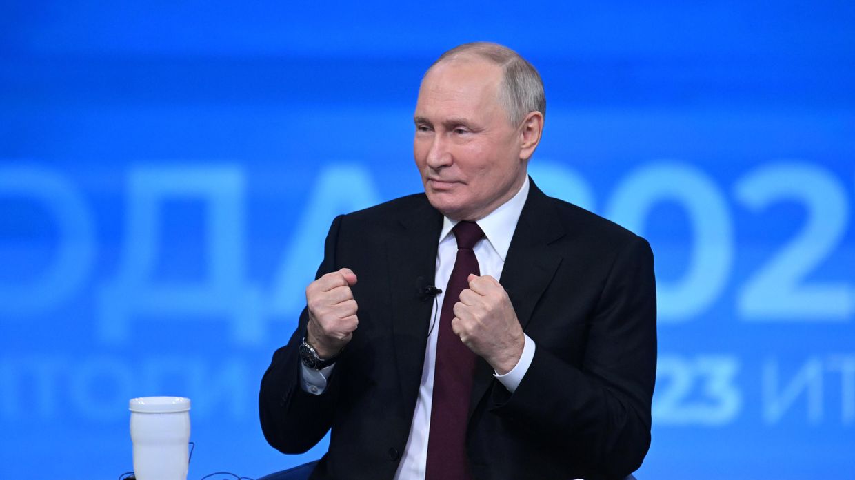 Прямая линия и большая пресс-конференция президента РФ В. Путина Прямая линия и большая пресс-конференция президента РФ В. Путина